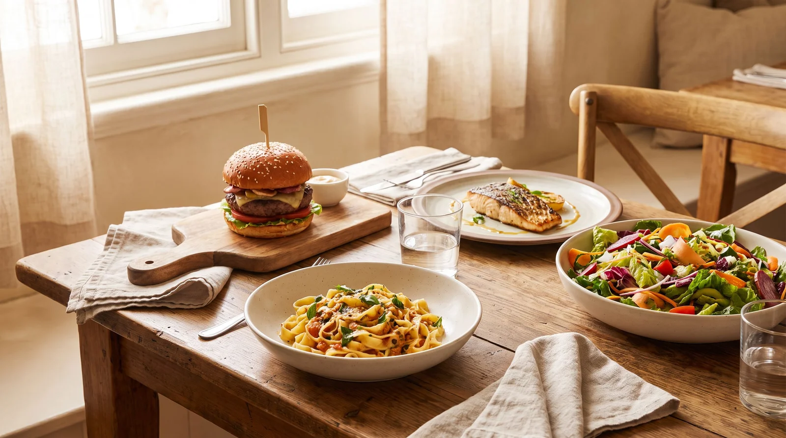 Uz burger ne ide samo burger: tjestenina, riba i salate na jelovniku restorana Tone
