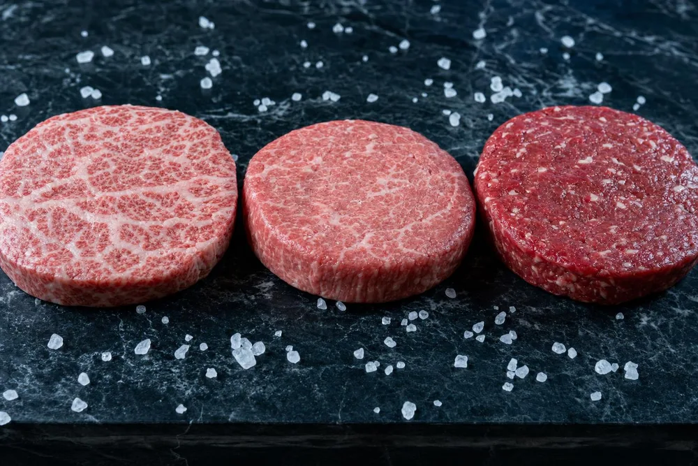 Wagyu, Chianina i Black Angus
